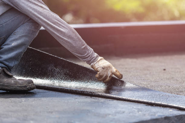 Professional Exterior Waterproofing technician working in California, MD